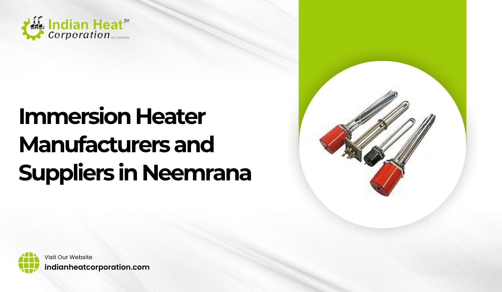 Immersion Heater Manufacturers and Suppliers in Neemrana, Alwar